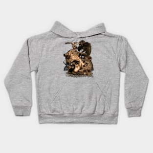 Tank Hugh Kids Hoodie